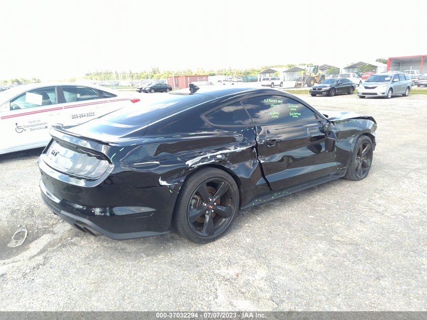 VIN 1FA6P8CF4M5157520 2021 FORD MUSTANG GT