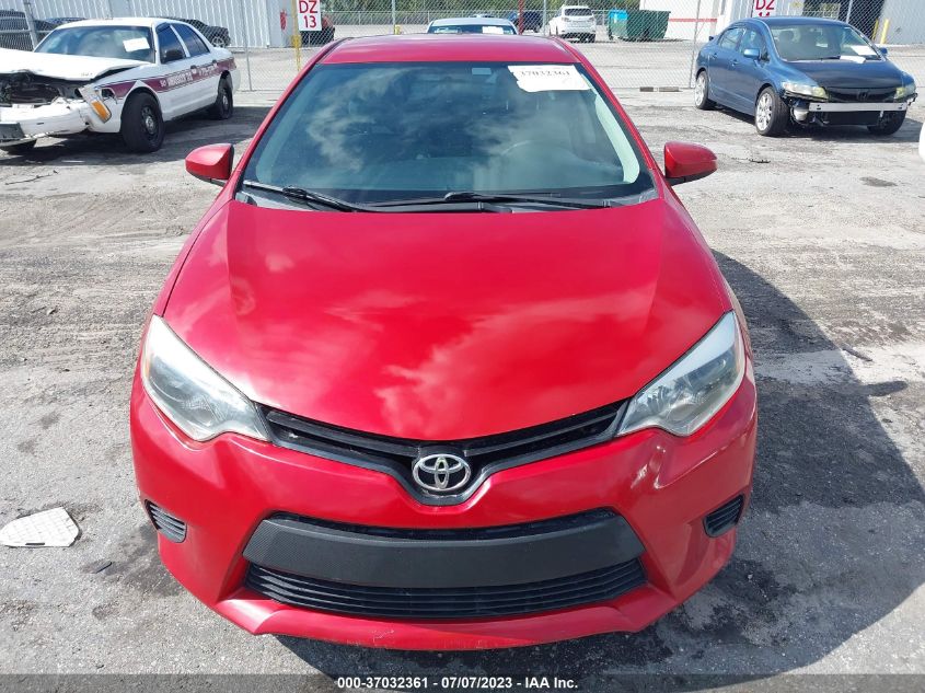 2014 TOYOTA COROLLA L/LE/LE PLS/PRM/S/S PLS - 5YFBURHE0EP063811