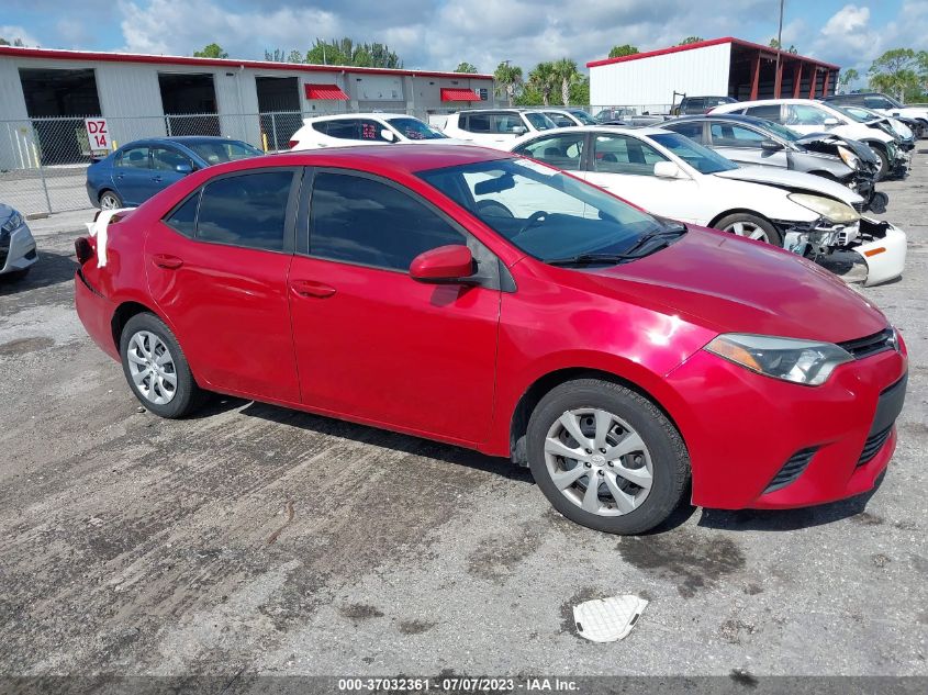 2014 TOYOTA COROLLA L/LE/LE PLS/PRM/S/S PLS - 5YFBURHE0EP063811
