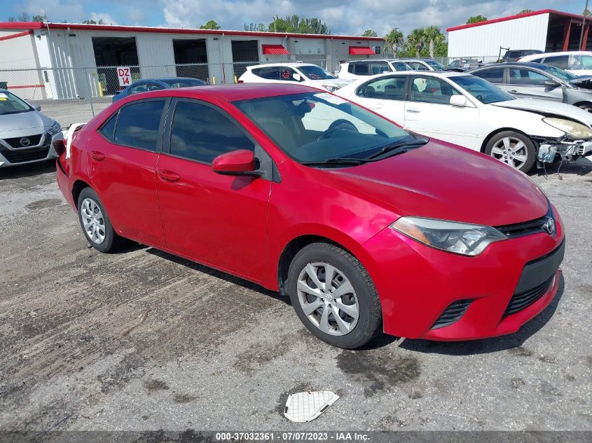 2014 TOYOTA COROLLA L/LE/LE PLS/PRM/S/S PLS - 5YFBURHE0EP063811