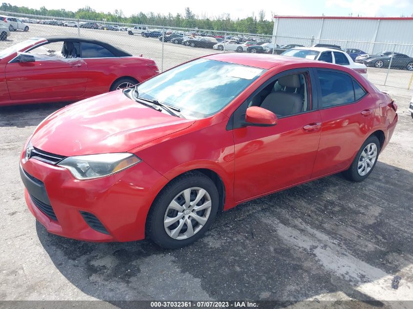 2014 TOYOTA COROLLA L/LE/LE PLS/PRM/S/S PLS - 5YFBURHE0EP063811