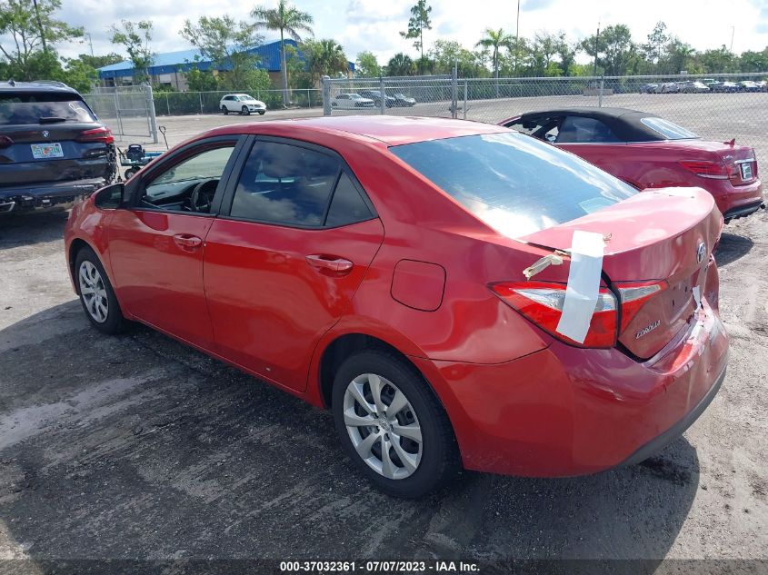 2014 TOYOTA COROLLA L/LE/LE PLS/PRM/S/S PLS - 5YFBURHE0EP063811