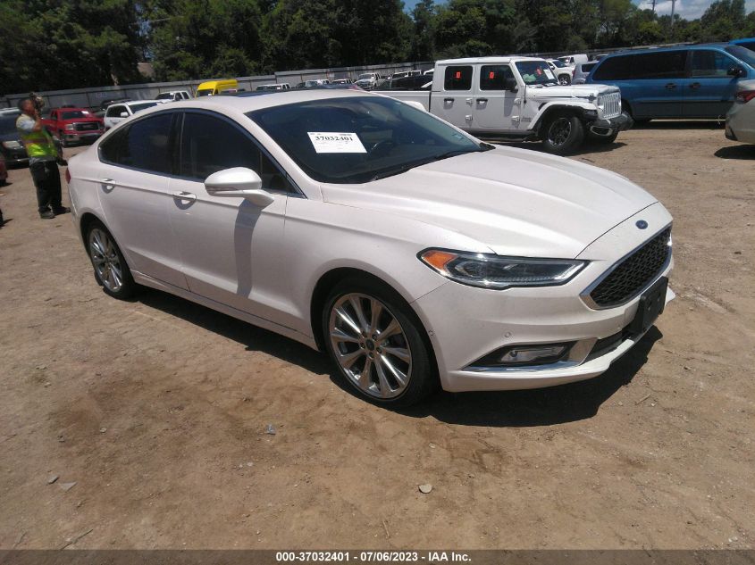 2017 FORD FUSION TITANIUM/PLATINUM - 3FA6P0K98HR221204