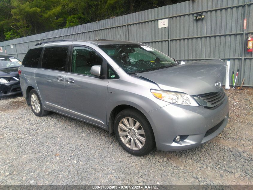 5TDDZ3DC7HS175870 2017 TOYOTA SIENNA, photo no. 1