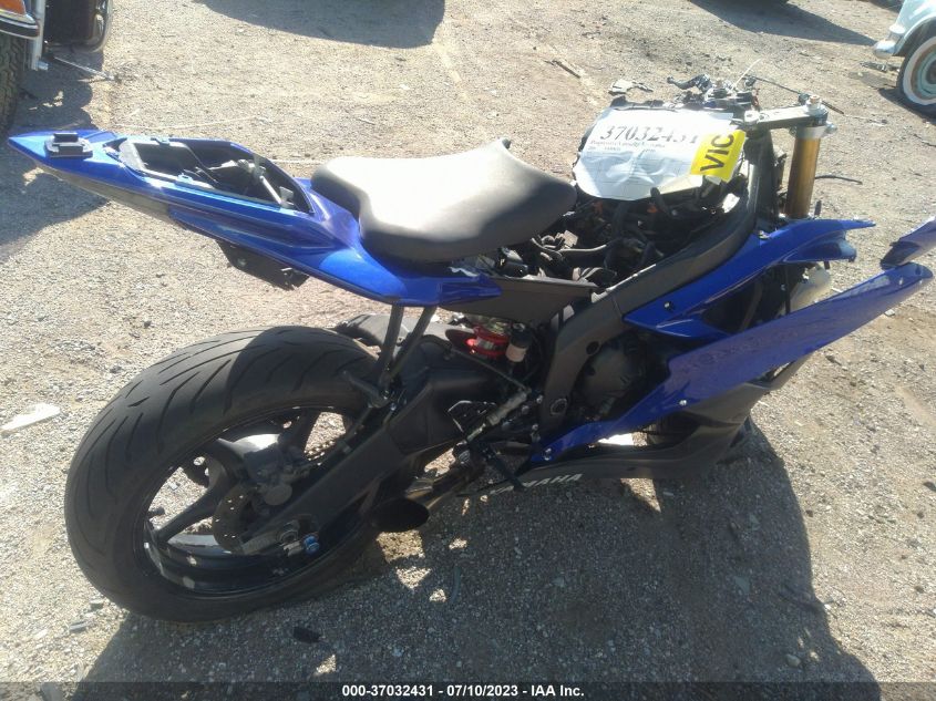 2006 YAMAHA YZFR6 L JYARJ12E36A003699