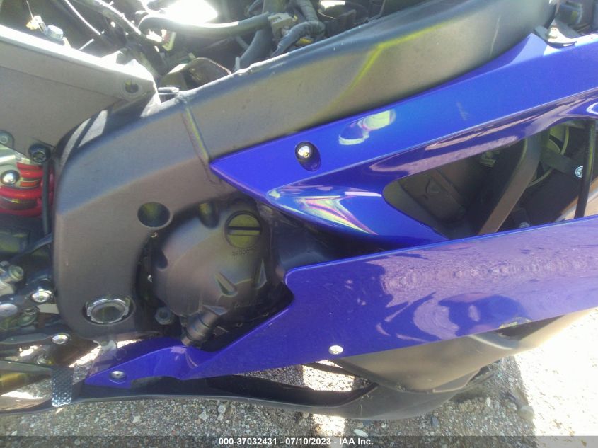2006 YAMAHA YZFR6 L JYARJ12E36A003699