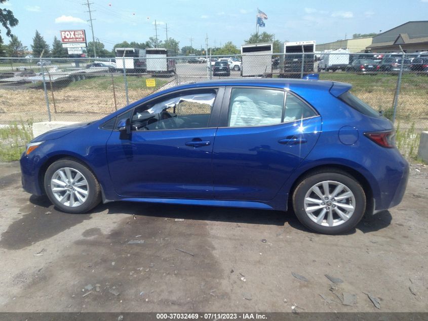 2023 TOYOTA COROLLA HATCHBACK SE JTND4MBEXP3202872