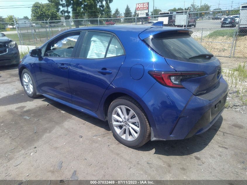2023 TOYOTA COROLLA HATCHBACK SE JTND4MBEXP3202872