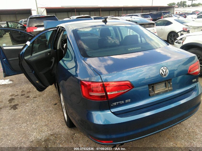 2015 VOLKSWAGEN JETTA SEDAN 1.8T SE - 3VWD17AJ4FM420765