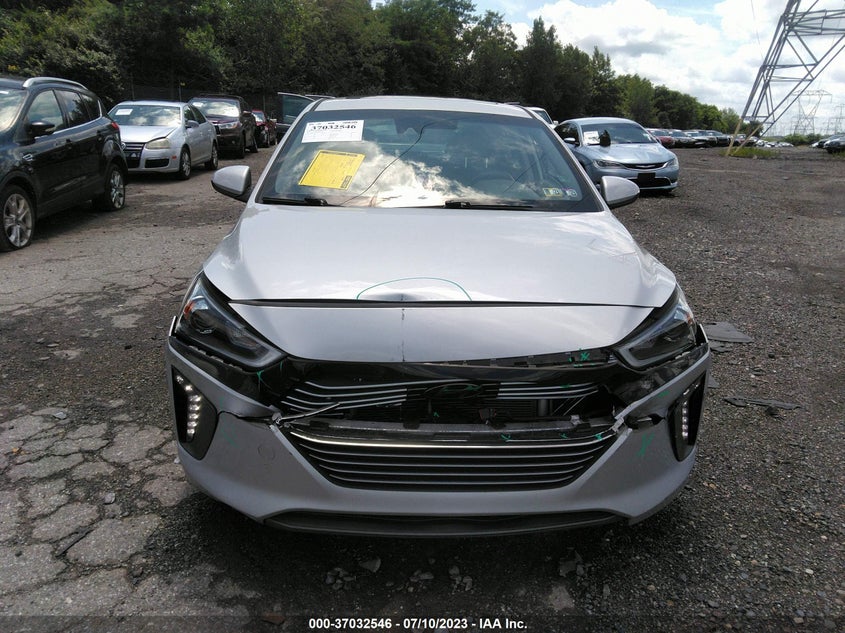 VIN KMHC05LCXHU021129 2017 HYUNDAI IONIQ HYBRID LIMITED