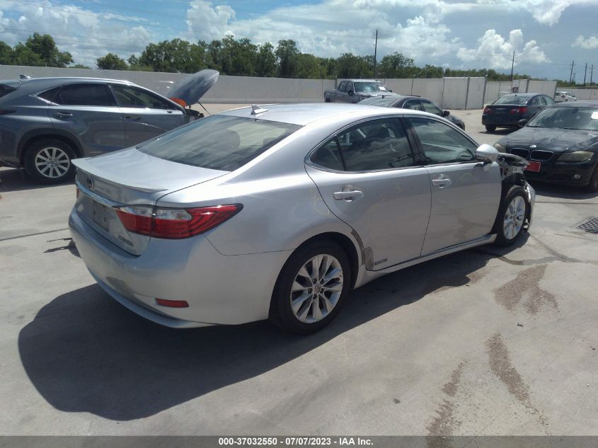 2013 LEXUS ES 300H HYBRID JTHBW1GG4D2013374