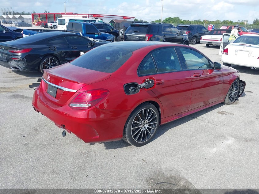 VIN 55SWF4JB6HU221632 2017 MERCEDES-BENZ C-CLASS C 300