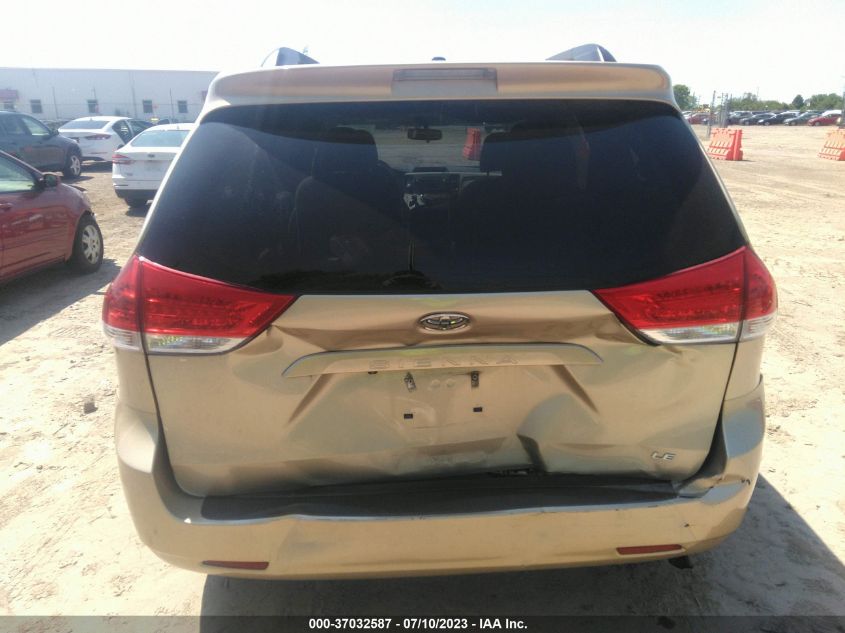 2014 TOYOTA SIENNA LE - 5TDKK3DC2ES448902