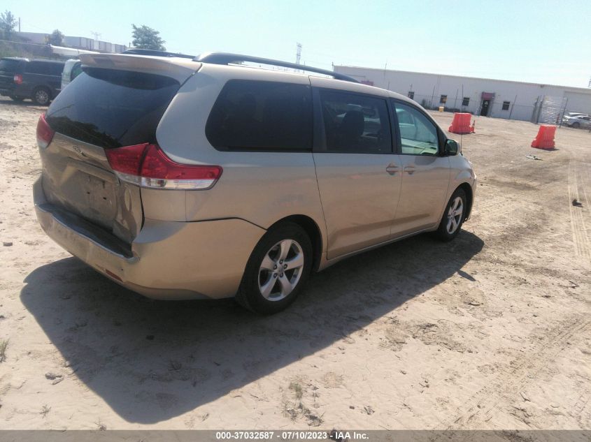 2014 TOYOTA SIENNA LE - 5TDKK3DC2ES448902