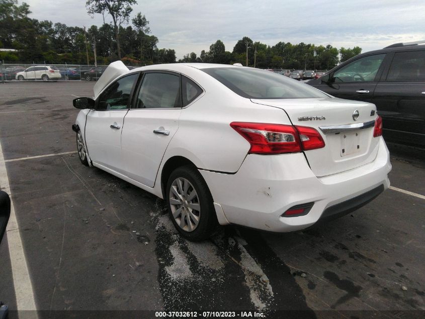 2017 NISSAN SENTRA S/SV/SR/SL - 3N1AB7AP4HY280593