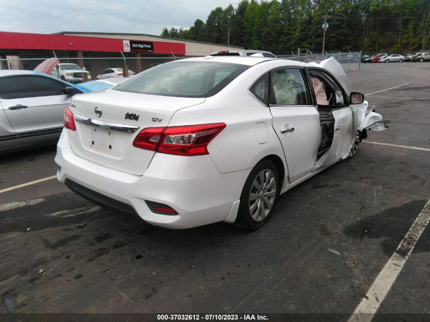 2017 NISSAN SENTRA S/SV/SR/SL - 3N1AB7AP4HY280593