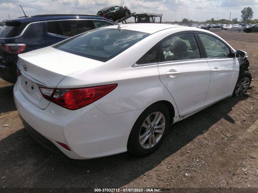 2014 HYUNDAI SONATA GLS - 5NPEB4AC6EH924176