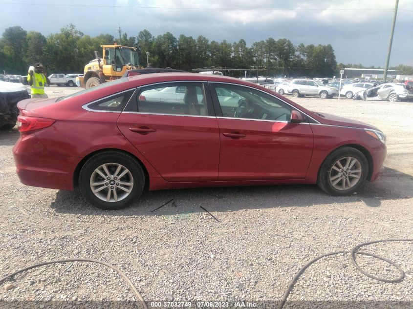 2016 HYUNDAI SONATA 2.4L SE - 5NPE24AF8GH402839