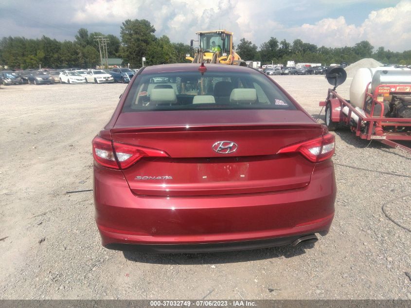 2016 HYUNDAI SONATA 2.4L SE - 5NPE24AF8GH402839