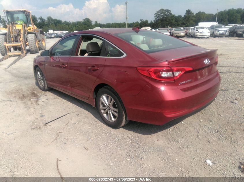 2016 HYUNDAI SONATA 2.4L SE - 5NPE24AF8GH402839