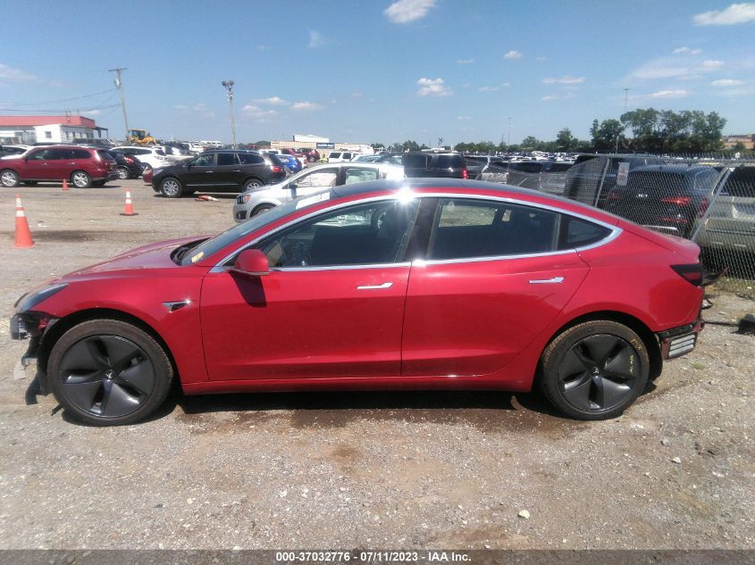 2018 TESLA MODEL 3 RANGE BATTERY - 5YJ3E1EA1JF040127