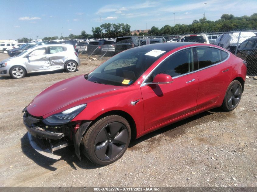 2018 TESLA MODEL 3 RANGE BATTERY - 5YJ3E1EA1JF040127