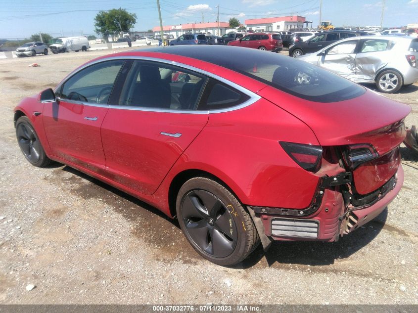 2018 TESLA MODEL 3 RANGE BATTERY - 5YJ3E1EA1JF040127
