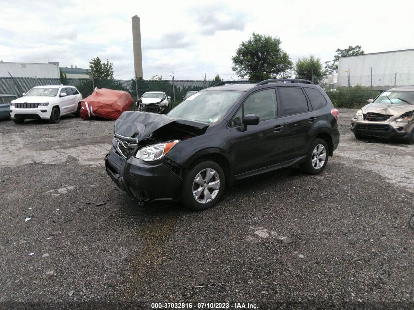 2016 SUBARU FORESTER 2.5I PREMIUM - JF2SJADC1GH472687