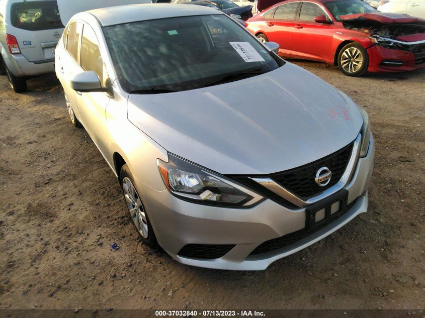 2016 NISSAN SENTRA S/SV/SR/SL - 3N1AB7APXGY336079