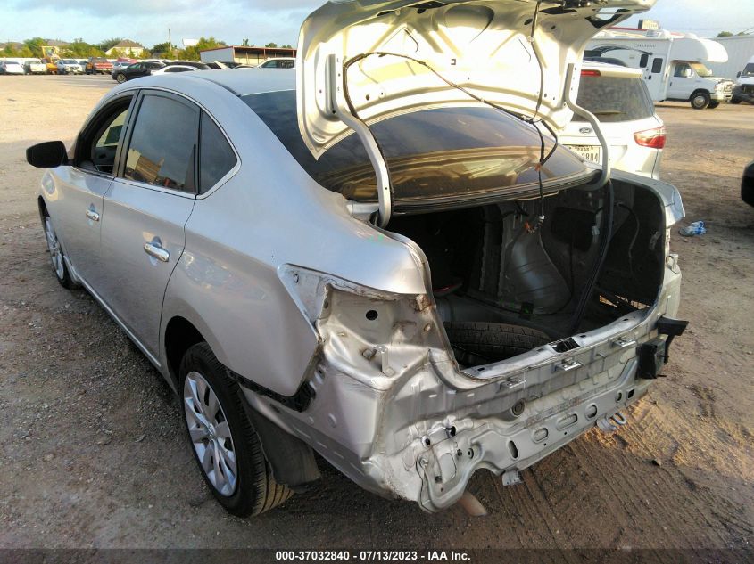 2016 NISSAN SENTRA S/SV/SR/SL - 3N1AB7APXGY336079