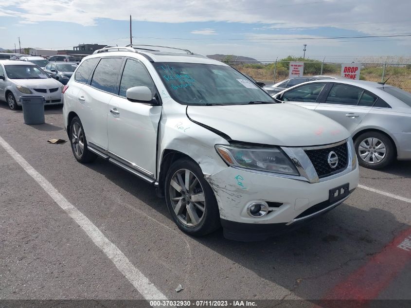 2015 NISSAN PATHFINDER PLATINUM - 5N1AR2MM1FC645021