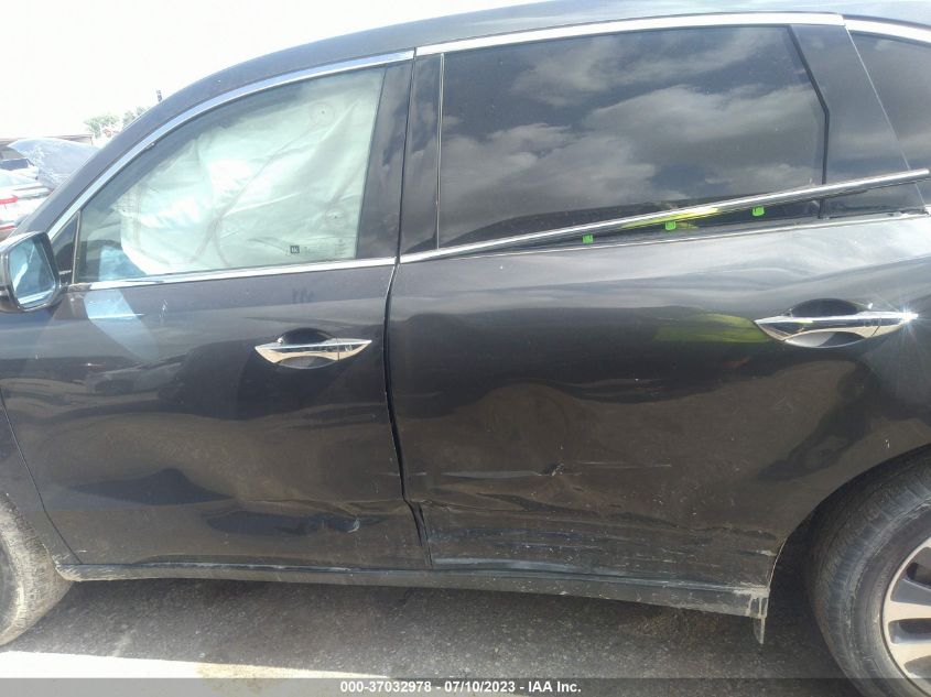 2014 ACURA MDX TECHNOLOGY - 5FRYD3H63EB018856