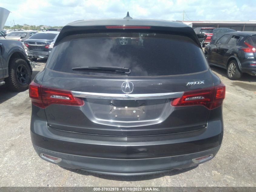 2014 ACURA MDX TECHNOLOGY - 5FRYD3H63EB018856