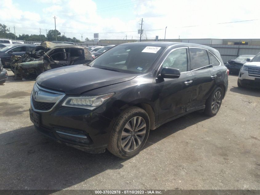 2014 ACURA MDX TECHNOLOGY - 5FRYD3H63EB018856