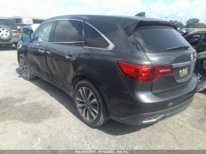 2014 ACURA MDX TECHNOLOGY - 5FRYD3H63EB018856