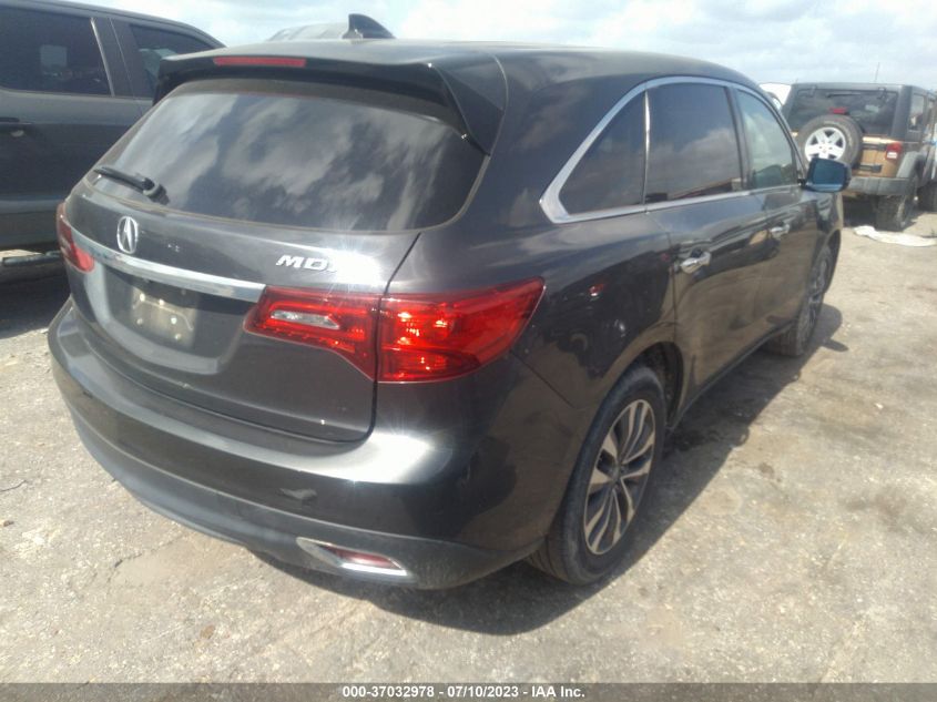 2014 ACURA MDX TECHNOLOGY - 5FRYD3H63EB018856