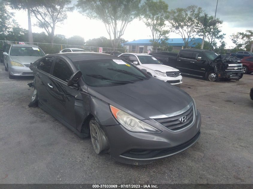 2014 HYUNDAI SONATA GLS - 5NPEB4AC0EH822193