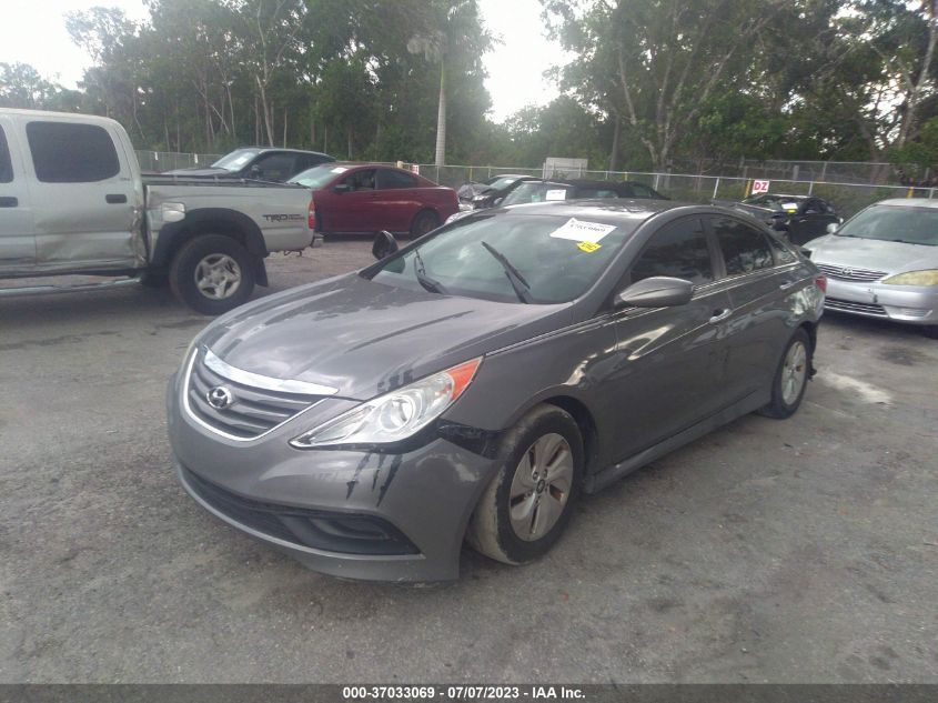 2014 HYUNDAI SONATA GLS - 5NPEB4AC0EH822193