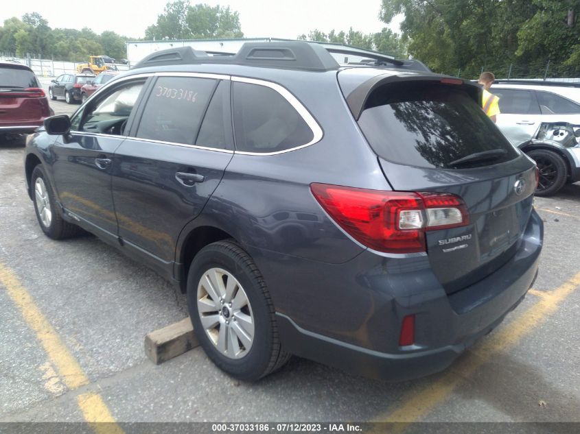 2015 SUBARU OUTBACK 2.5I PREMIUM - 4S4BSBCCXF3250014