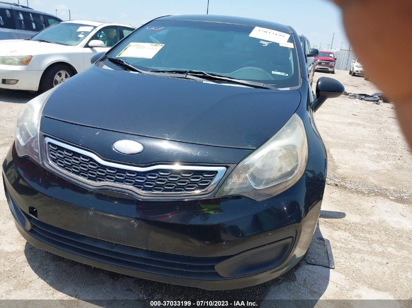 2013 KIA RIO EX - KNADN4A33D6225841