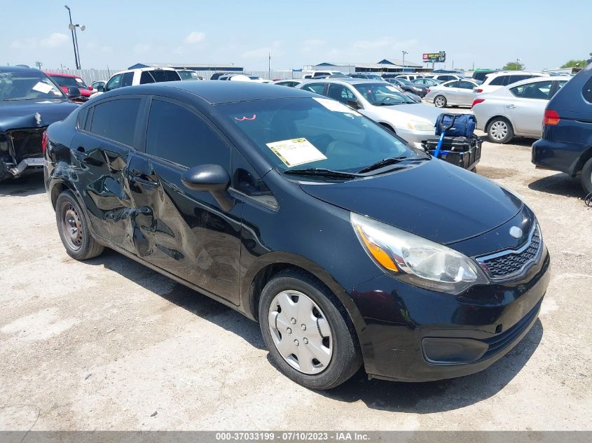 2013 KIA RIO EX - KNADN4A33D6225841