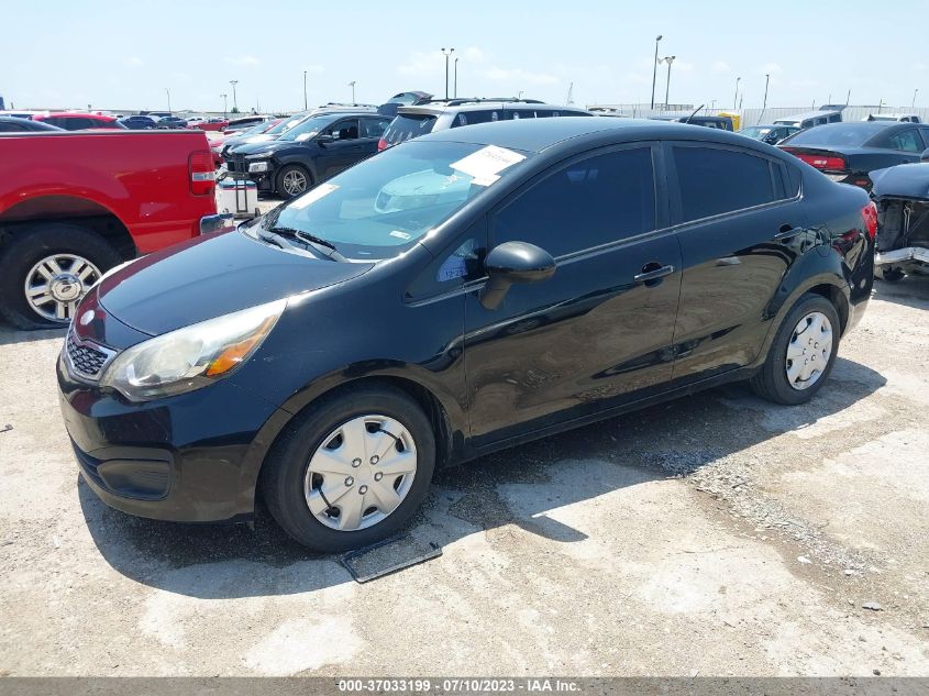 2013 KIA RIO EX - KNADN4A33D6225841
