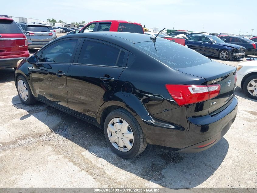 2013 KIA RIO EX - KNADN4A33D6225841