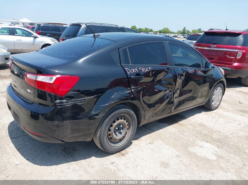 2013 KIA RIO EX - KNADN4A33D6225841