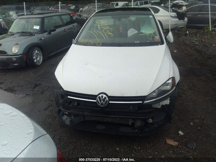 2016 VOLKSWAGEN GOLF TSI SE - 3VW217AU9GM010465