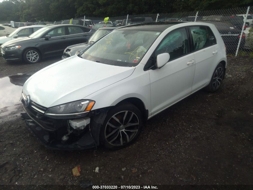 2016 VOLKSWAGEN GOLF TSI SE - 3VW217AU9GM010465