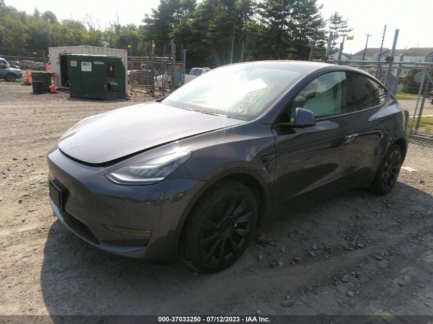 2021 TESLA MODEL Y LONG RANGE - 5YJYGDEEXMF079856