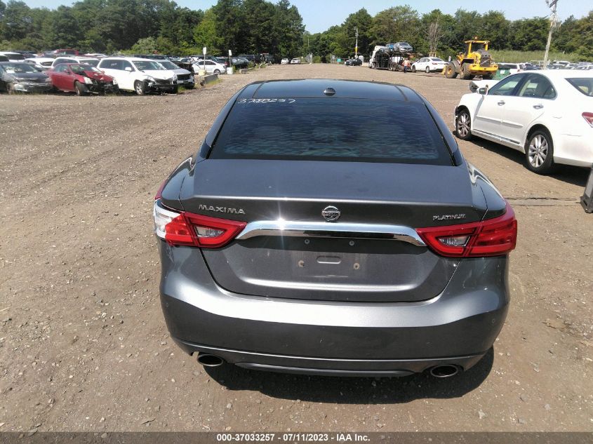 2017 NISSAN MAXIMA PLATINUM - 1N4AA6AP1HC436940