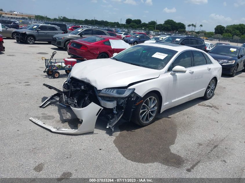 2019 LINCOLN MKZ HYBRID RESERVE I - 3LN6L5LUXKR610760