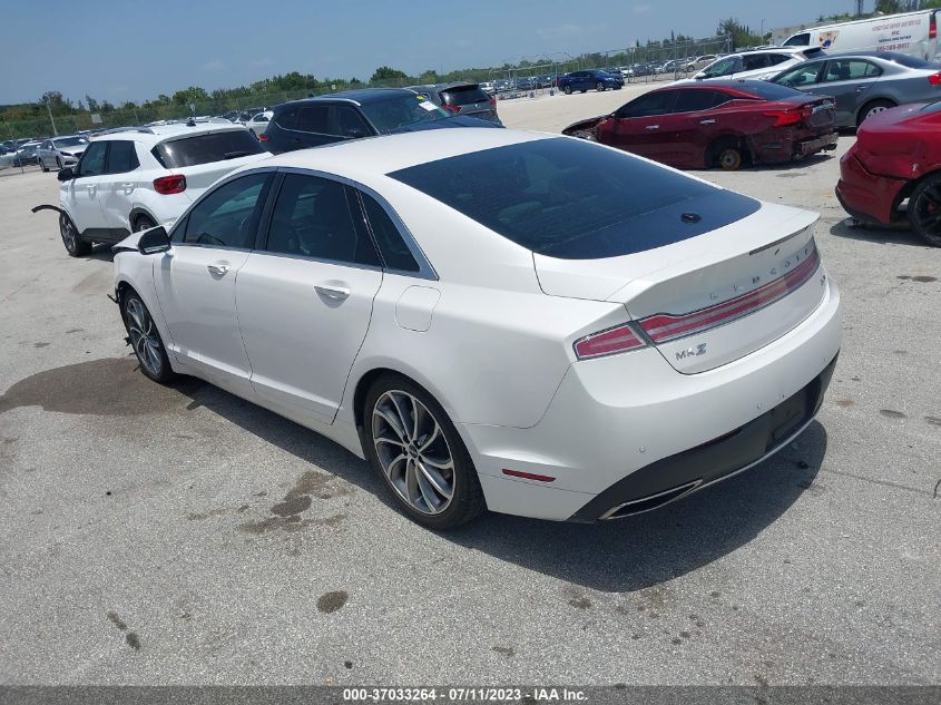 2019 LINCOLN MKZ HYBRID RESERVE I - 3LN6L5LUXKR610760